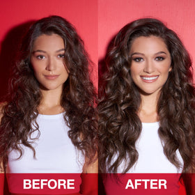 Produit SexyHair Spray & Stay avec texture brillante