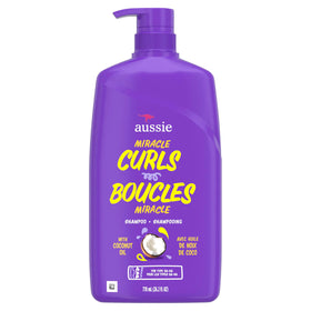 Produits de soin capillaire avec le shampooing Aussie Miracle Curls