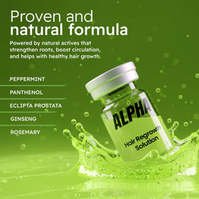Produits de soin capillaire avec sérum Alphainfuse