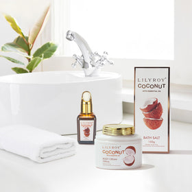 Produits de soin LILY ROY avec parfum de noix de coco