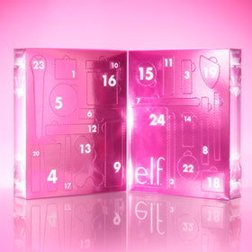 Produits de soin miniatures e.l.f. dans le calendrier