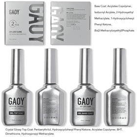 Produits GAOY pour une manucure complète