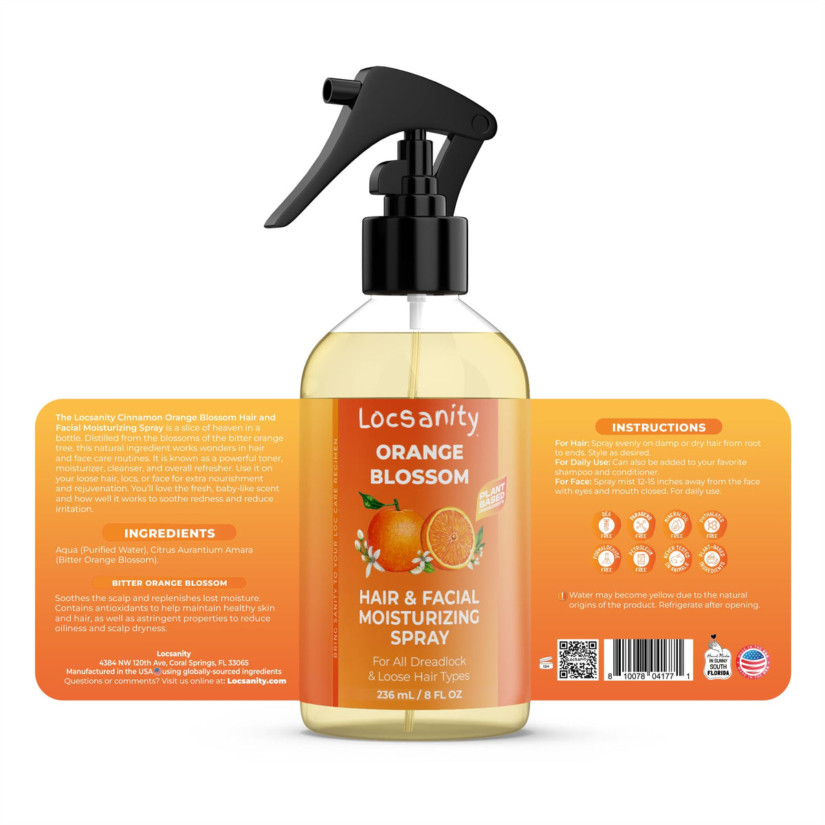 Produits Locsanity pour le soin des dreadlocks