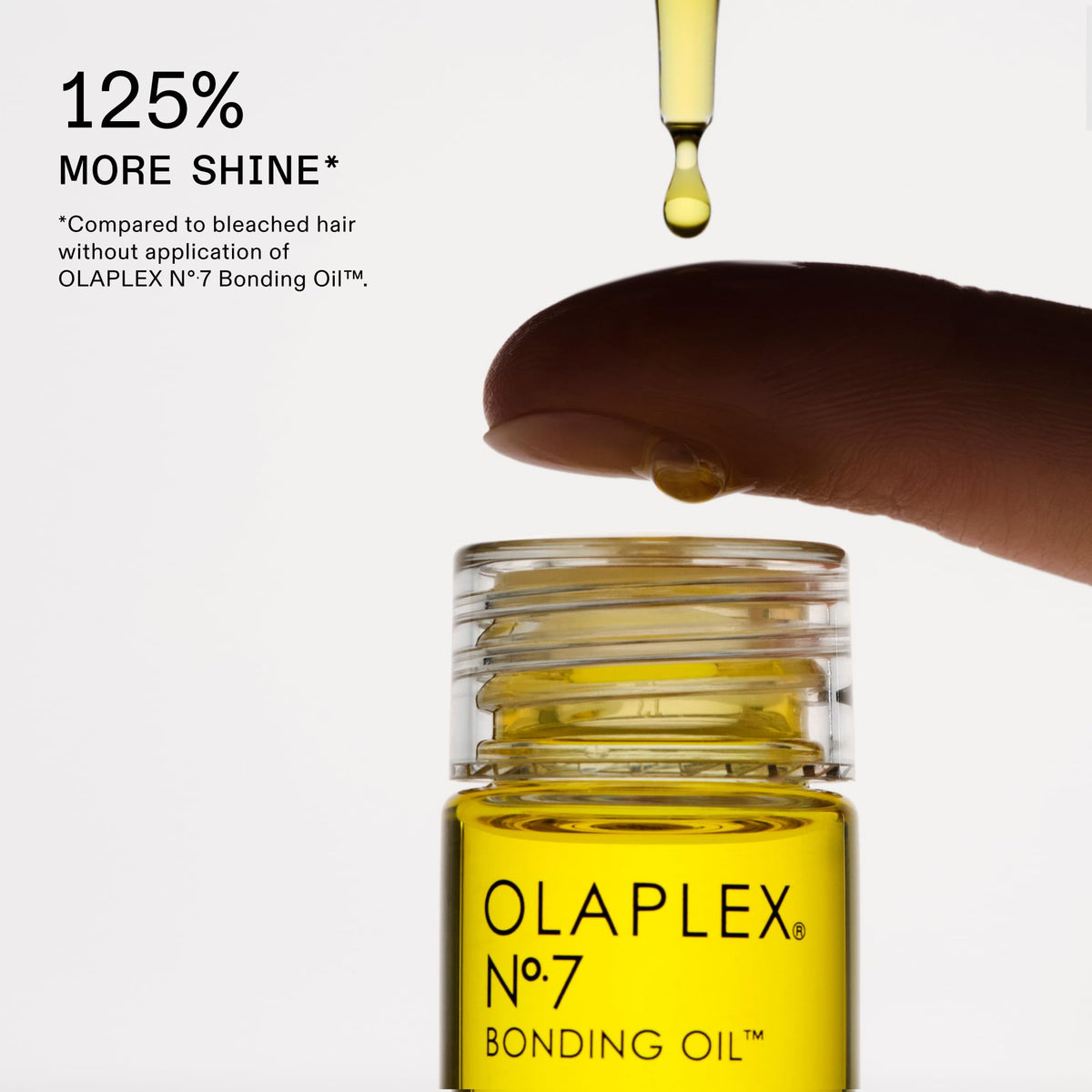 Produits Olaplex pour soins capillaires dans un environnement de salle de bain