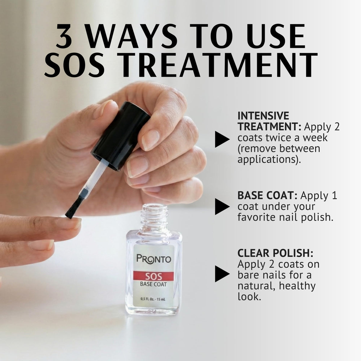 Pronto Kit de Réhabilitation des Ongles avec instructions