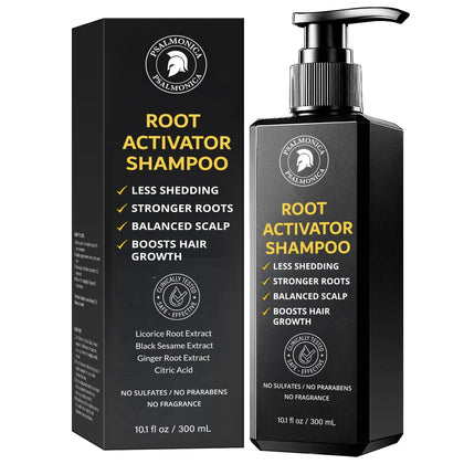 Psalmonica Shampoo Activateur de Racines 381g vue avant avec étiquette