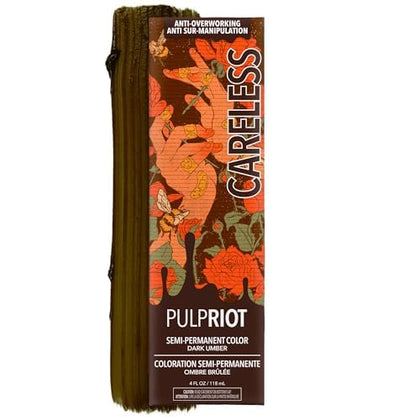 Pulp Riot Careless couleur de cheveux brun chaud tube 4 oz