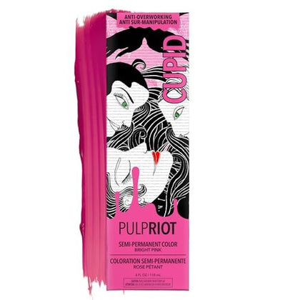 Pulp Riot Coloration Semi-Permanente Cupid 4 oz Rose Vif tube avant