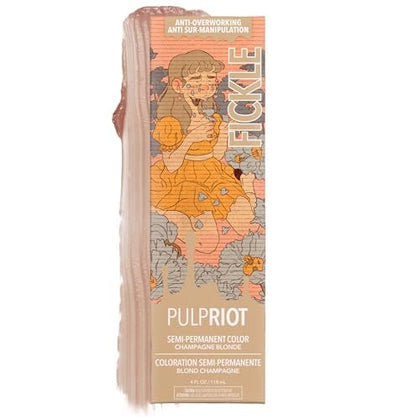 Pulp Riot Fickle coloration semi-permanente blonde champagne tube 4 oz