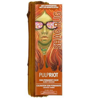 Pulp Riot Shag Rug coloration capillaire orange brûlé vue avant