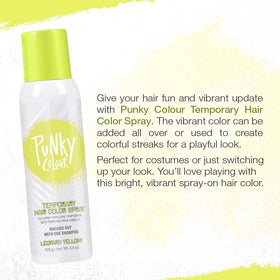 Punky Spray Coloration Temporaire Jaune Léopard packaging