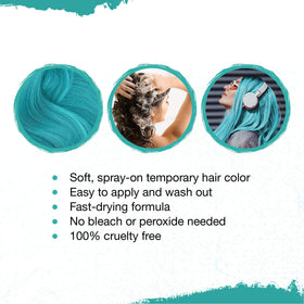 Punky Spray Coloration Temporaire Parfaitement Paon 100 ml avec étiquette