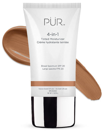 PÜR 4-en-1 Tinted Moisturizer Teint Tan avant