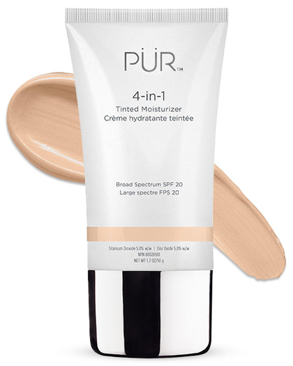PÜR MINERALS Crème Hydratante Tannée 4-en-1 Ivoire Clair avant