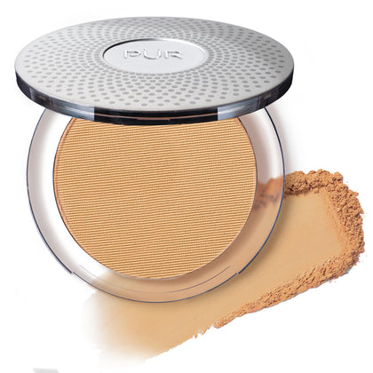 PÜR MINERALS Fond de Teint Minéral Pressé 4-en-1 Beige vue de face