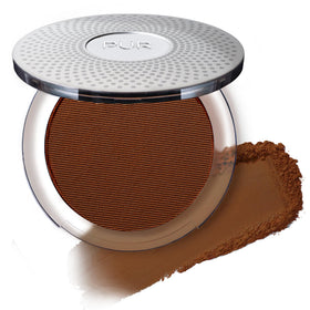 PÜR MINERALS Fond de Teint Minéral Pressé 4-en-1 en couleur Café, vue avant