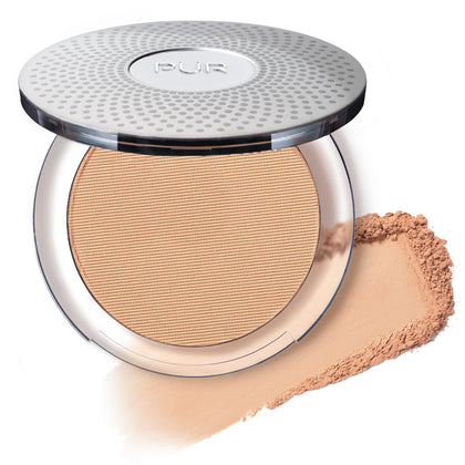 PÜR MINERALS Fond de Teint Minéral Pressé 4-en-1 face avant