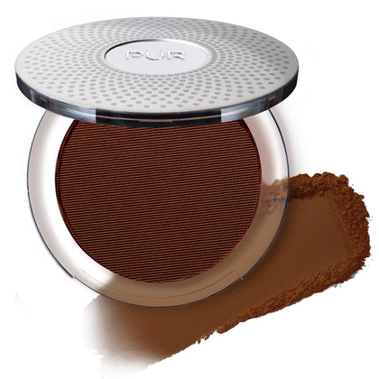 PÜR MINERALS Fond de Teint Minéral Pressé 4-en-1 Truffe vue de face