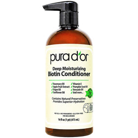 PURA D'OR Après-Shampooing Hydratant Biotine 540g vue avant