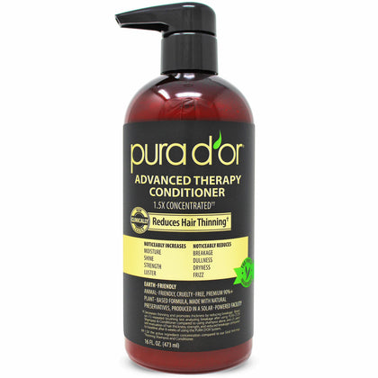 PURA D'OR Après-Shampooing Thérapie Avancée 540g vue avant