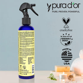 PURA D'OR Spray Protecteur Thermique à l'Huile d'Argan sur fond naturel