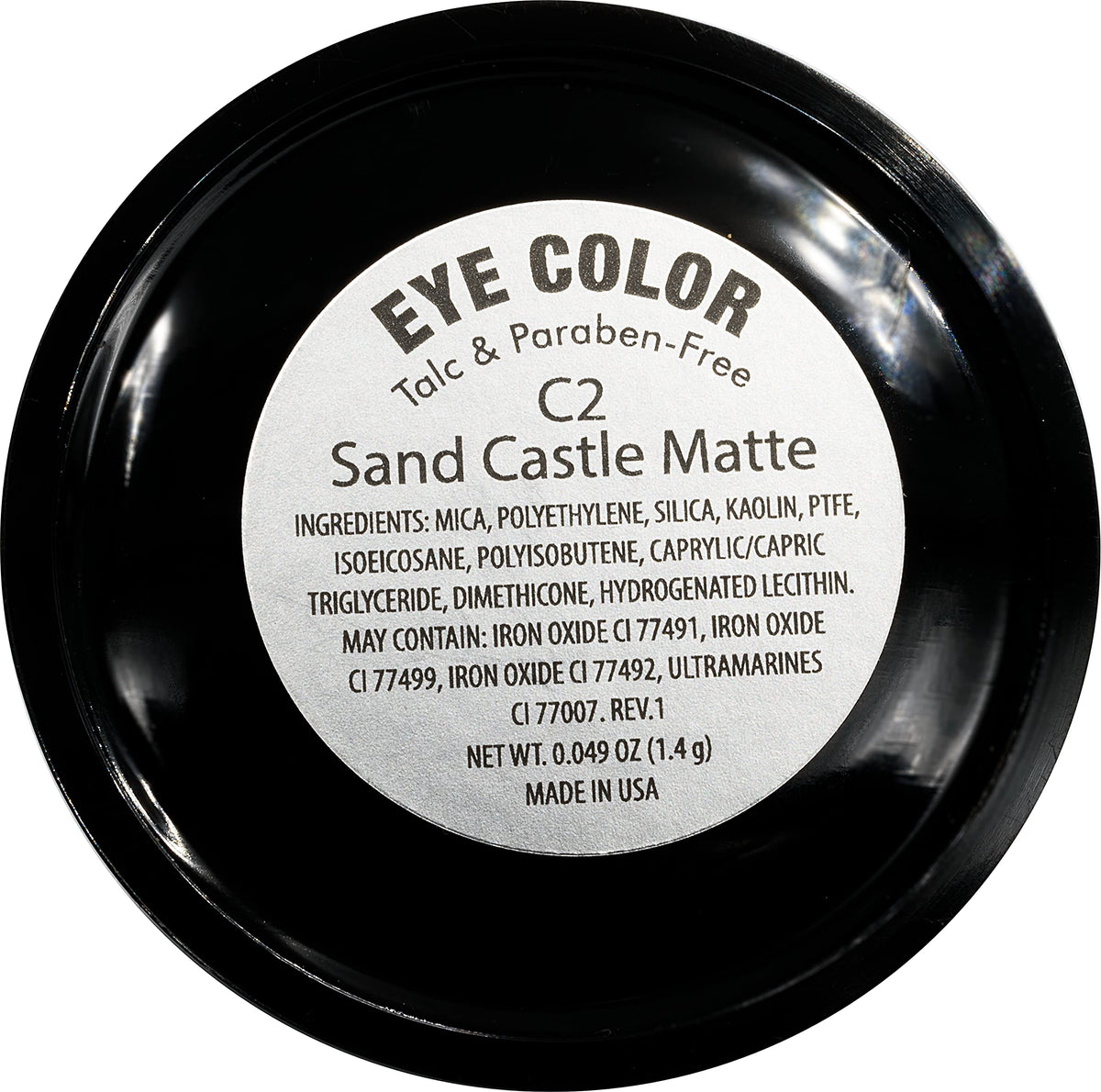 Pure Ziva Fard à Paupières Mat Beige Marron Taupe 9g packaging