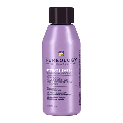 Pureology Hydrate Sheer Shampoo 70g avant avec étiquette