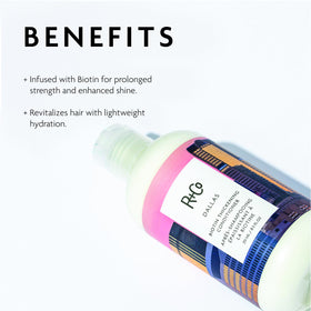 R+Co Après-shampoing Épaississant Biotin Dallas 8,5 Oz, format et texture