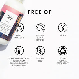 R+Co Après-shampoing Épaississant Biotin Dallas 8,5 Oz, utilisation dans une routine capillaire