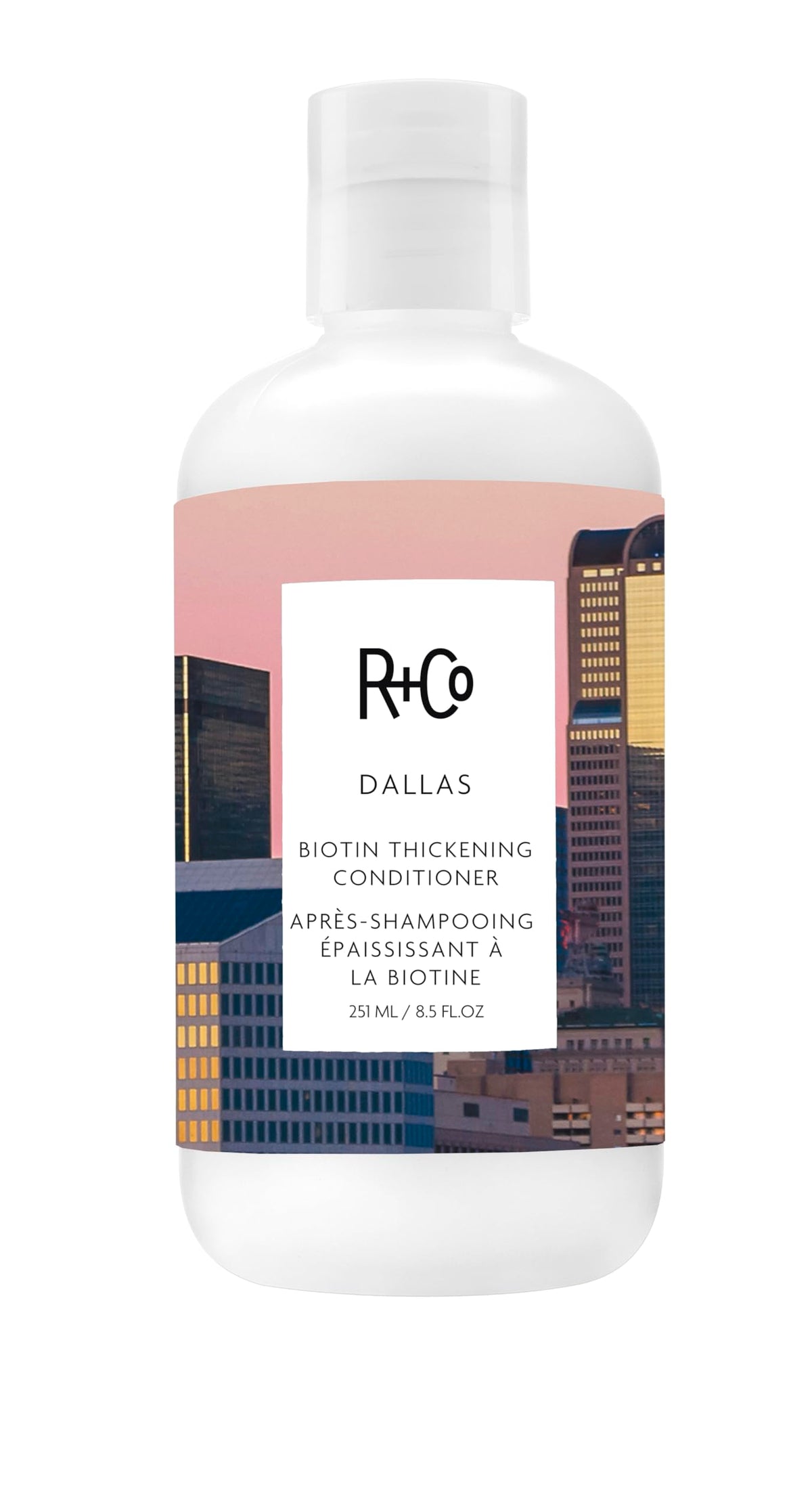 R+Co Après-shampoing Épaississant Biotin Dallas 8,5 Oz, vue de face
