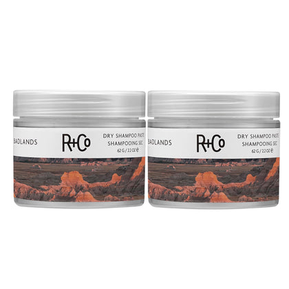 R+Co Badlands Pâte de Shampooing Sec 62 g vue de face