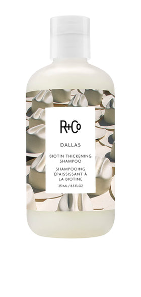 R+Co Shampoo Épaississant Dallas 290g vue avant avec packaging