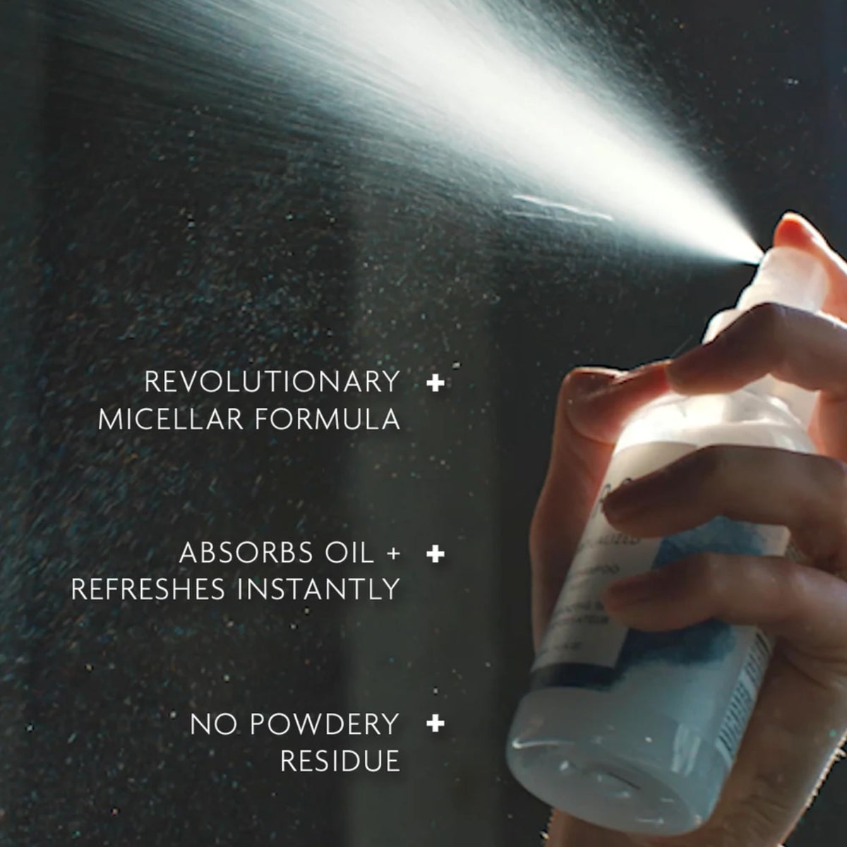 R+Co Shampoo Sec Spiritualized 150g avec bouchon ouvert