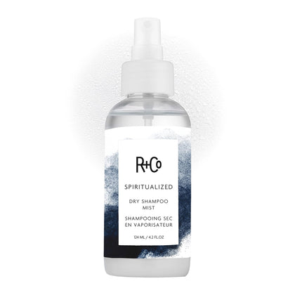R+Co Shampoo Sec Spiritualized 150g vue de face avec étiquette claire