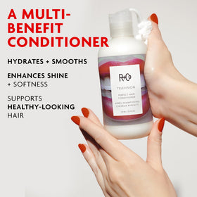 R+Co Television Perfect Hair Conditioner 249g flacon ouvert