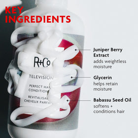 R+Co Television Perfect Hair Conditioner 249g texture du produit