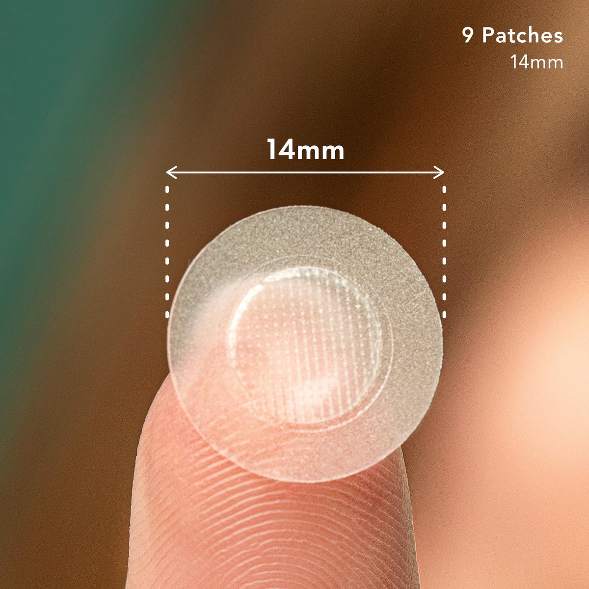 Rael Patchs hydrocolloïdes avec ingrédients et taille