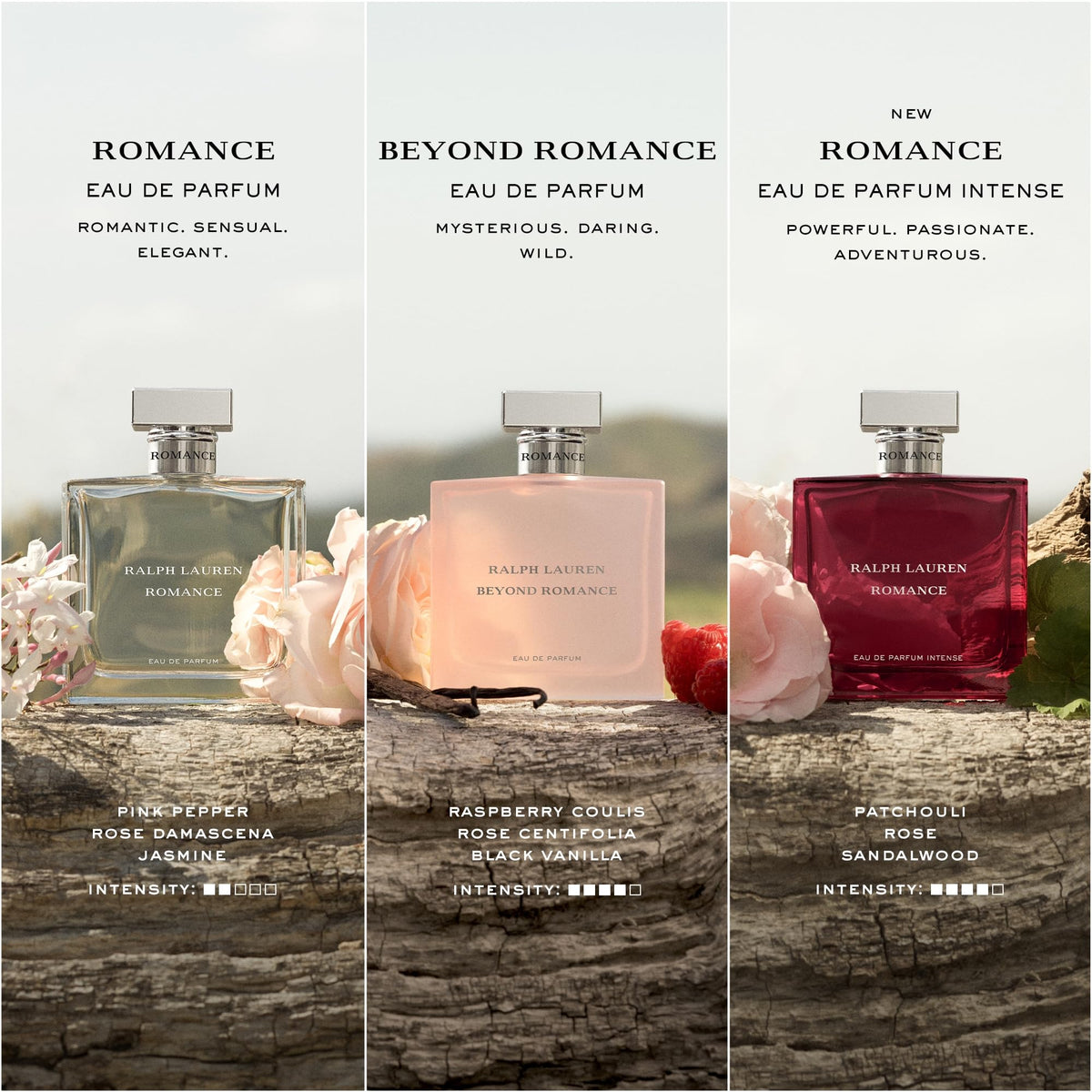 RALPH LAUREN Eau de Parfum Romance 10 ml en situation