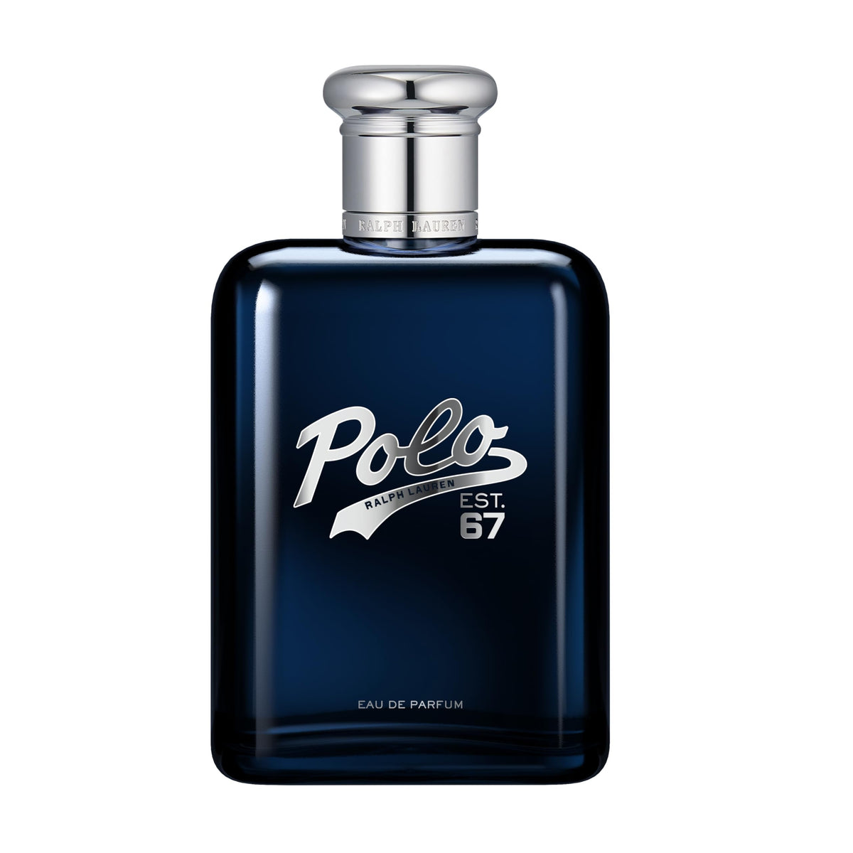 RALPH LAUREN Polo 67 Eau de Parfum 200 ml vue avant avec bouchon bleu