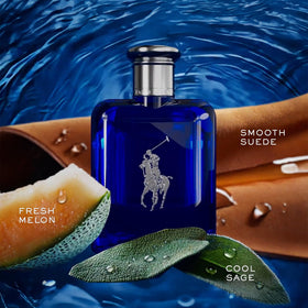 RALPH LAUREN Polo Blue Eau de Toilette flacon arrière vue