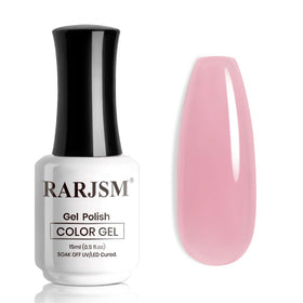 RARJSM vernis gel nude berry pink 15ml, bouteille vue de face