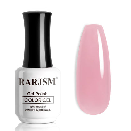 RARJSM vernis gel nude berry pink 15ml, bouteille vue de face