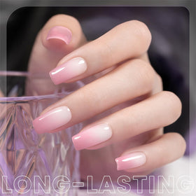 RARJSM vernis gel nude berry pink 15ml, texture du produit