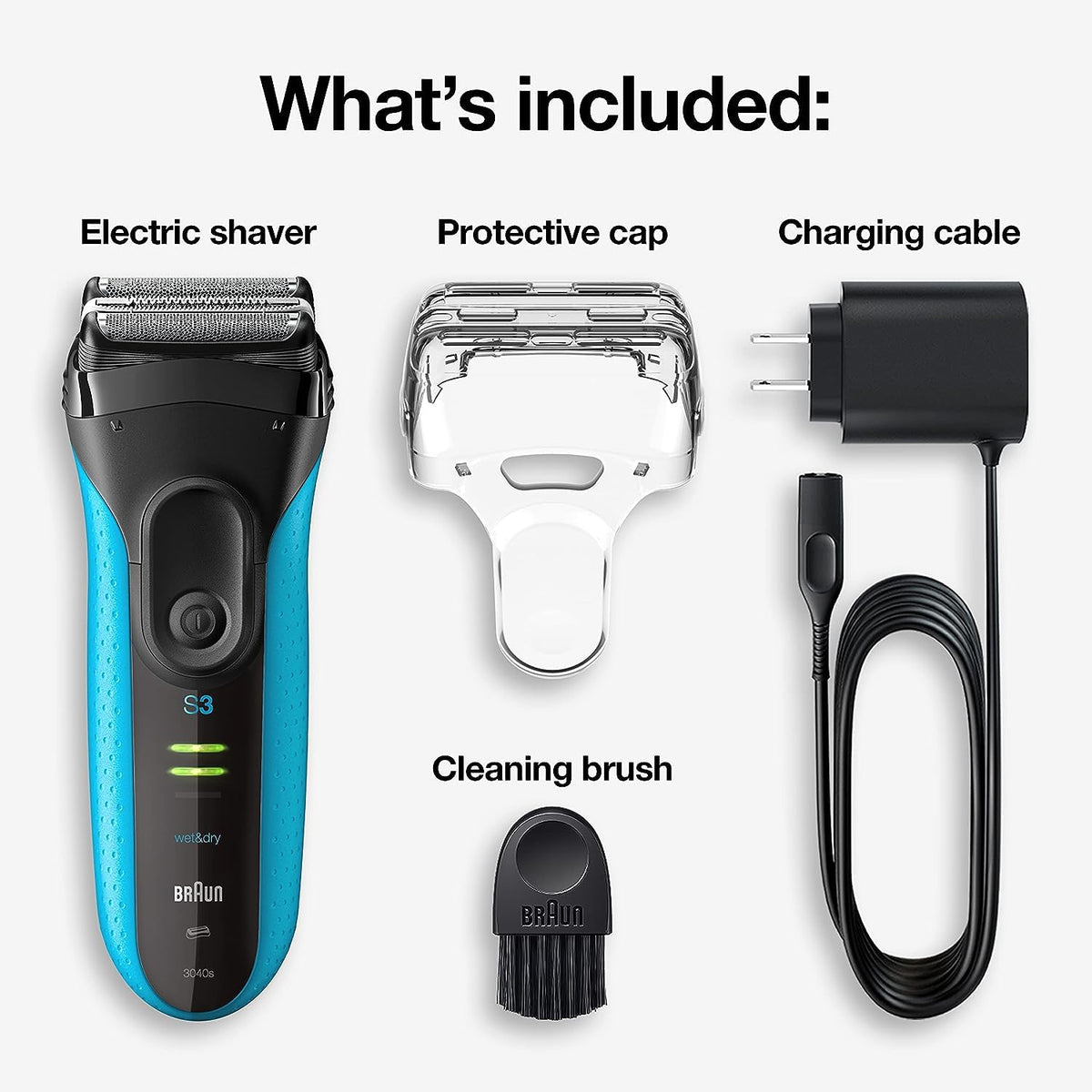 Rasoir Braun Series 3 avec tondeuse de précision