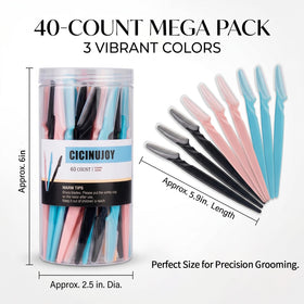 Rasoir CICINUJOY angulaire pour un rasage doux sur le visage