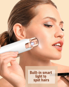 Rasoir électrique IFANZETECH 2 en 1 dans une trousse de maquillage