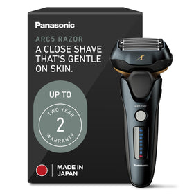 Rasoir électrique Panasonic Arc5 modèle noir avec 5 lames