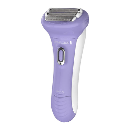 Rasoir électrique Remington pour femme vue avant avec lames exposées