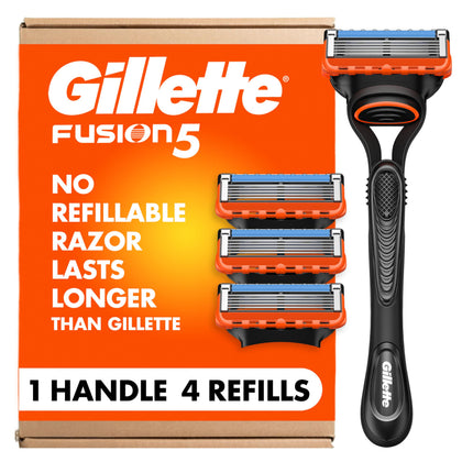 Rasoir Gillette Fusion5 avec 4 recharges, vue avant