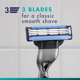 Rasoir Gillette Mach3 avec lames en acier de haute qualité